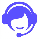 Telegram customer support logo